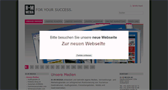 Desktop Screenshot of hm-media.ch